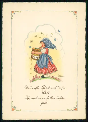 12x AK - Postkarten Glückwunsch Gruß u. Feste Beliebte Motive - 1910er-50er gel.