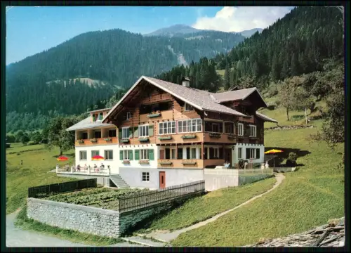 AK - St. Gallenkirch Pension Zamangspitze Montafon - Fam. Franz Zugg Österreich