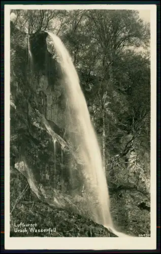 6x Foto AK - Klamm - Bad Urach Wasserfall Dornbirn Rappenlochschlucht - 1930er