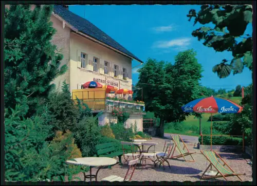 2x AK - Raitbach Schopfheim BW - Gasthof Krone - Biergarten und Innenansicht