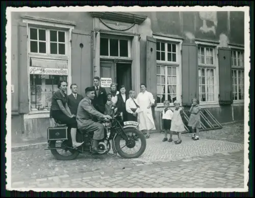 3x Foto Lippstadt Soest Motorrad BAM Berlin Aachener Motorenwerke 1935  IZ-55688