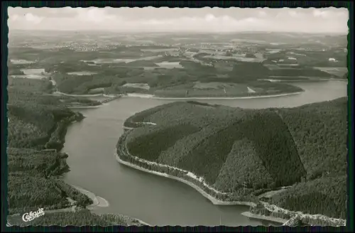 Foto AK Lüdenscheid Versetalsperre Luftbild Fliegeraufnahme Cekade Karte gel.