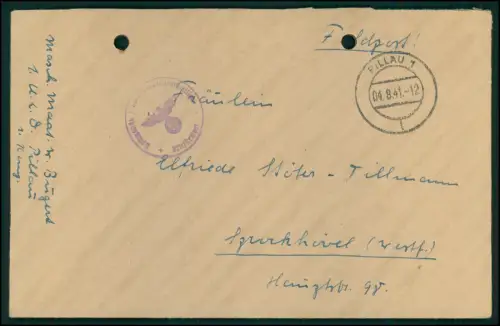 7x - Feldpost Briefe - 1942-44 Wehrmacht Stempel ... mit Inhalt handgeschrieben