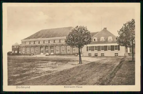 Eintracht-Haus in Dortmund historische Turnhalle Turnverein Eintracht 1926 gel.