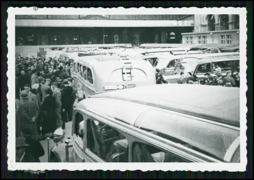 9x Foto Zürich Bus Bahnhof Fahrt z. Fußball Länderspiel Deutschland Schweiz 1937