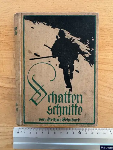 Schattenschnitte Skizzen und Studien Arthur Schubart Buchschmuck Ludwig Hohlwein