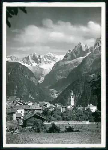 AK - Soglio malerisches Dorf im Bergell Val Bregaglia Kanton Graubünden Schweiz