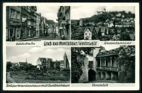 3x AK - Montabaur Westerwald - Kirchstraße Stadt Schloss - Landpost Dreifelden