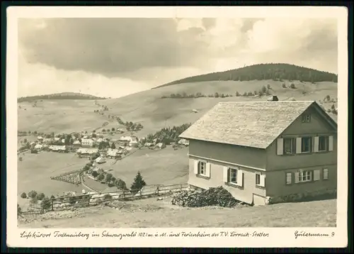 2x AK - Todtnauberg Todtnau Schwarzwald Ort - und Ferienheim TV Lörrach Stetten