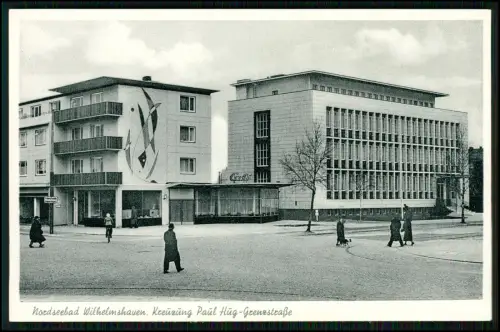 4x AK - Wilhelmshaven an der Nordsee - verschiedene alte Ansichten
