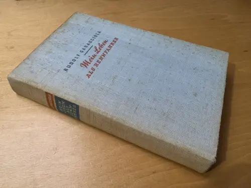 Rudolf Caracciola Mein Leben als Rennfahrer - Buch 1939 Autobiografie Motorsport