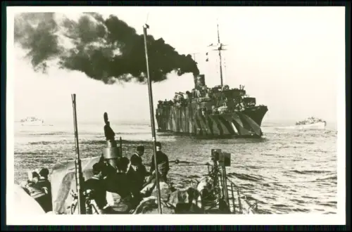 Marine Beute Minenschiff Tannenberg - Autofähre Ostsee Ostpreußen - 1941 Sinkend