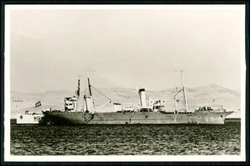 Beute Bulgaria bulgarischer Frachtdampfer - deutsch Minenleger 1943 versenkt WK2