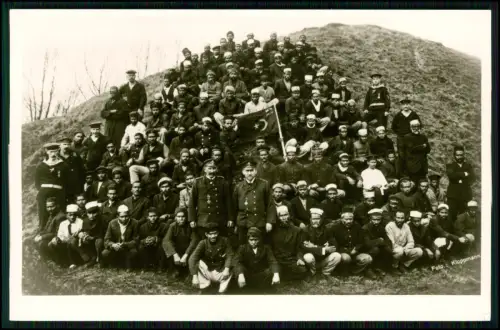 SMS Möwe Hilfskreuzer Kaiserliche Marine - Gefangene Inder - mit Besatzung 1917