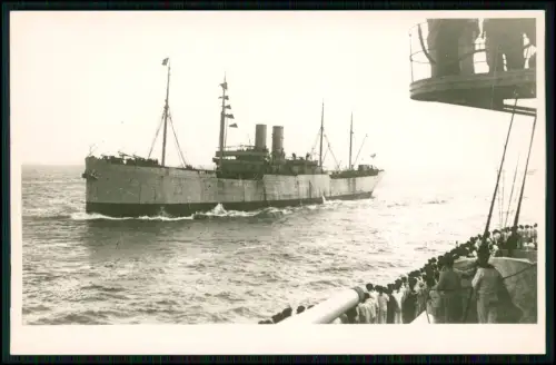 Foto SMS Wolf Hilfskreuzer Kaiserliche Marine ex Belgravia HAPAG 1916 Weltkrieg