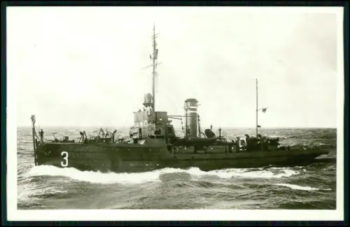 Foto AK - Minensuchboot M 3 - im Einsatz deutsche Kriegsmarine 1939-1945