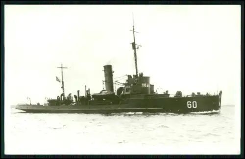 Foto AK - Minensuchboot M 60 - im Einsatz der deutschen Kriegsmarine 1939-1945