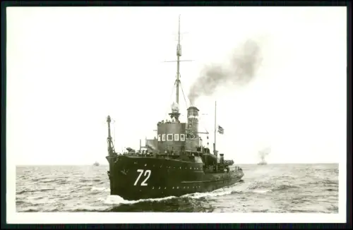 Foto AK - Minensuchboot M 72 - im Einsatz der deutschen Kriegsmarine 1939-1945