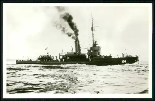 Foto AK - Minensuchboot M 84 - im Einsatz der deutschen Kriegsmarine 1939-1945