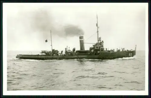 Foto AK - Minensuchboot M 93 - im Einsatz der deutschen Kriegsmarine 1939-1945