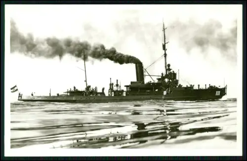 Foto AK - Minensuchboot M 111 - im Einsatz der deutschen Kriegsmarine 1939-1945