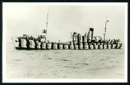 Foto AK - Hilfs-Minensuchboot M 1802 - im Einsatz deutsch Kriegsmarine 1939-1945