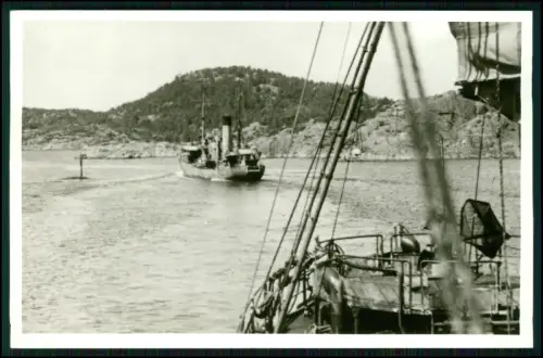 Foto AK - Hilfs-Minensuchboot M 1805 - im Einsatz deutsch Kriegsmarine 1939-1945