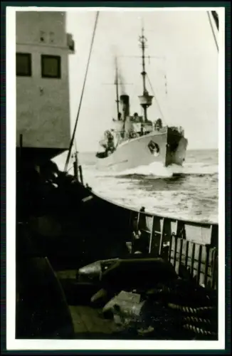 Foto AK - Hilfs-Minensuchboot M 1901 - im Einsatz deutsch Kriegsmarine 1939-1945