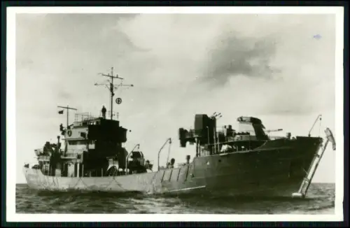 Foto AK Hilfs-Minensuchboot M 3682 - Marinefischlogger Kriegsmarine - 1939-1945