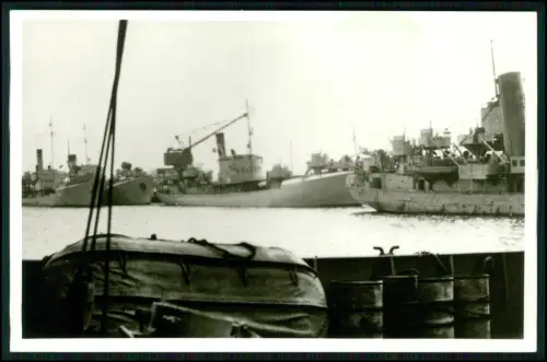 Foto AK - 40. Minensuchflottille - Hilfs-Minensuchboote - Kriegsmarine 1939-1945