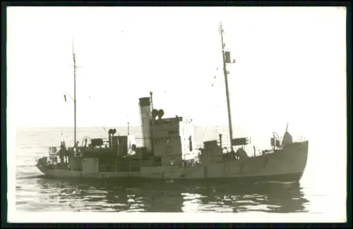 Foto AK - unbekanntes Boot der - Hilfs-Minensuchboote - Kriegsmarine 1939-1945