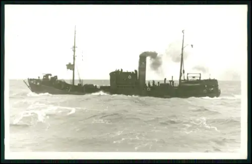 Foto AK - unbekanntes Boot - der Hilfs-Minensuchboote - Kriegsmarine 1939-1945