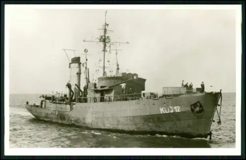 Foto AK - U-Boot Unterseeboot Jäger 12. U-Jagdflottille KUJ 12 - später UJ 1225