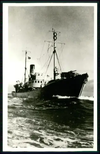 Foto AK - U-Boot Unterseeboot Jäger - UJ 128 12. U-Jagdflottille -später UJ 1404