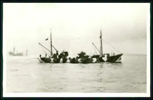 Foto AK U-Boot Unterseeboot U-Jäger - 12. U-Jagdflottille 1939 bei Wilhelmshaven