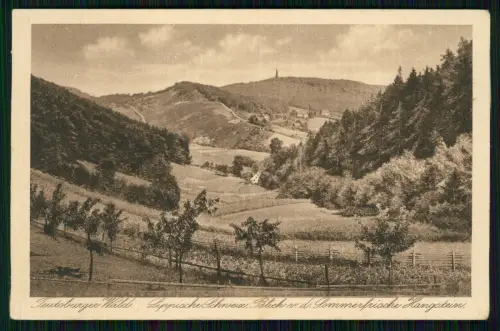 AK Detmold Lippe - Teutoburger Wald Lippische Schweiz Sommerfrische Hangstein