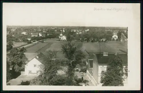 Foto AK - Berlin Karow Groß Berlin Pankow - Fliegeraufnahme Luftbild - 1936 gel.
