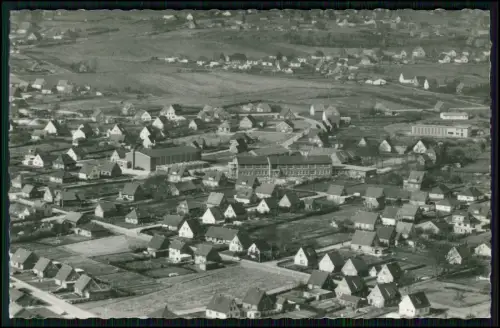 2x AK - Detailreiche Luftaufnahme von Heidmühle  Ortsteil Schortens im Friesland