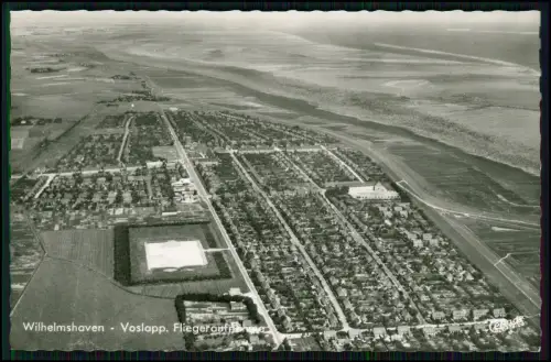6x AK - Wilhelmshaven - Luftbild Luftbild Fliegeraufnahme Hafen Stadt und andere