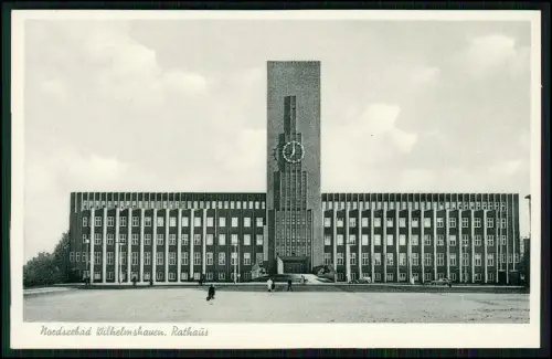 5x AK - Ansichtskarte Postkarte Wilhelmshaven Niedersachsen - Rathaus Ansichten