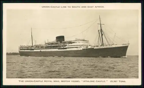 AK - Cape Town Passagierschiff - Athlone Castle Union Castle - Line Südafrika