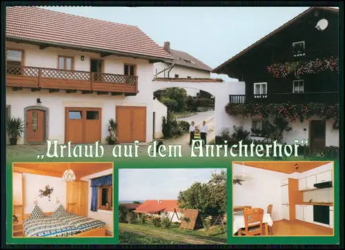 Fürstenzell Passau - Anrichterhof Urlaub auf Bauernhof Bayern Farbfoto Postkarte