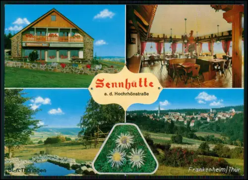 AK - Fladungen Sennhütte Hochrhönstraße Frankenheim - Außen Innenansichten Hütte