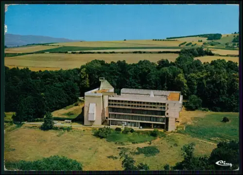 AK - Eveux sur l Arbresle La Tourette Couvent Le Corbusier - Luftaufnahme Rhône