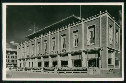 Foto AK - Café Restaurant Royal in Arnheim Holland - Gastronomie großer Terrasse