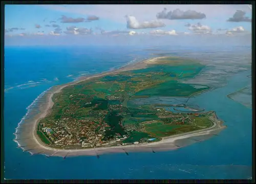 6x AK Luftbild u.a. der Insel Norderney - mit Küstenlinie Strand und Wattenmeer