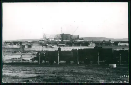 Pressefoto U-Boot-Bunker in Gdynia Gotenhafen Graf Zeppelin Flugzeugträger 1938