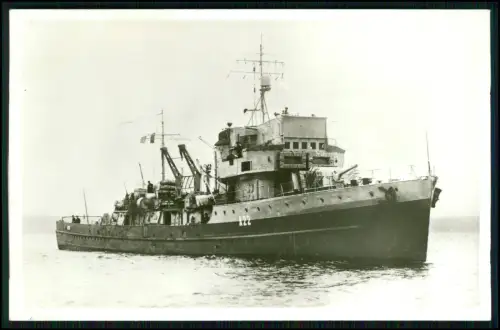 Foto AK - Minensuchboot M 9 - 1940 nahm M 9 Weserübung Besetzung Norwegens teil