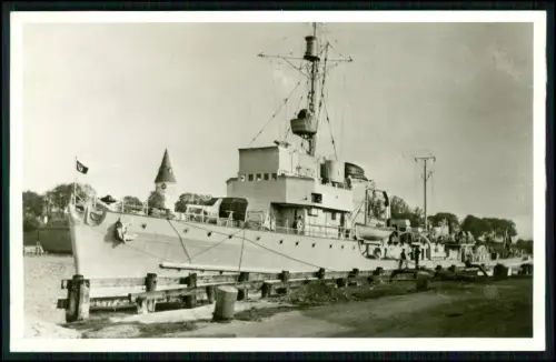 Foto AK - Minensuchboot M 19 Hochseeminensuchboot deutsche Kriegsmarine Typ 1935