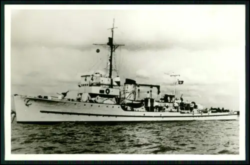 Foto AK - Minensuchboot M 84 Kriegsmarine - M 584 Sperrschulflottille eingesetzt